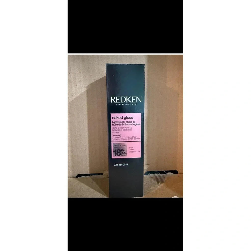 REDKEN Naked Gloss Lightweight Shine Oil‎ Color Vibrancy hair care
